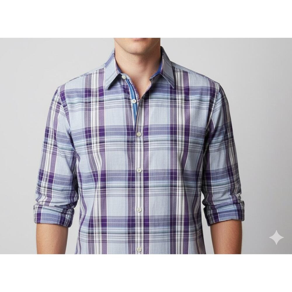 Banana Republic Mens L‎ Shirt Long Sleeve Dress/Casual